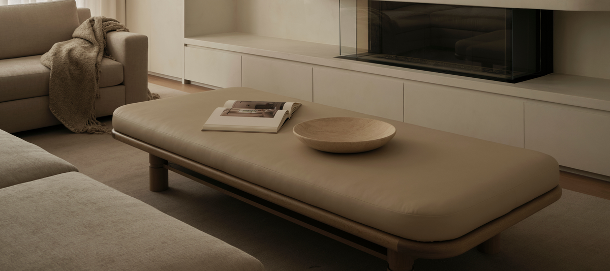 A bespoke stone piece in a bathroom