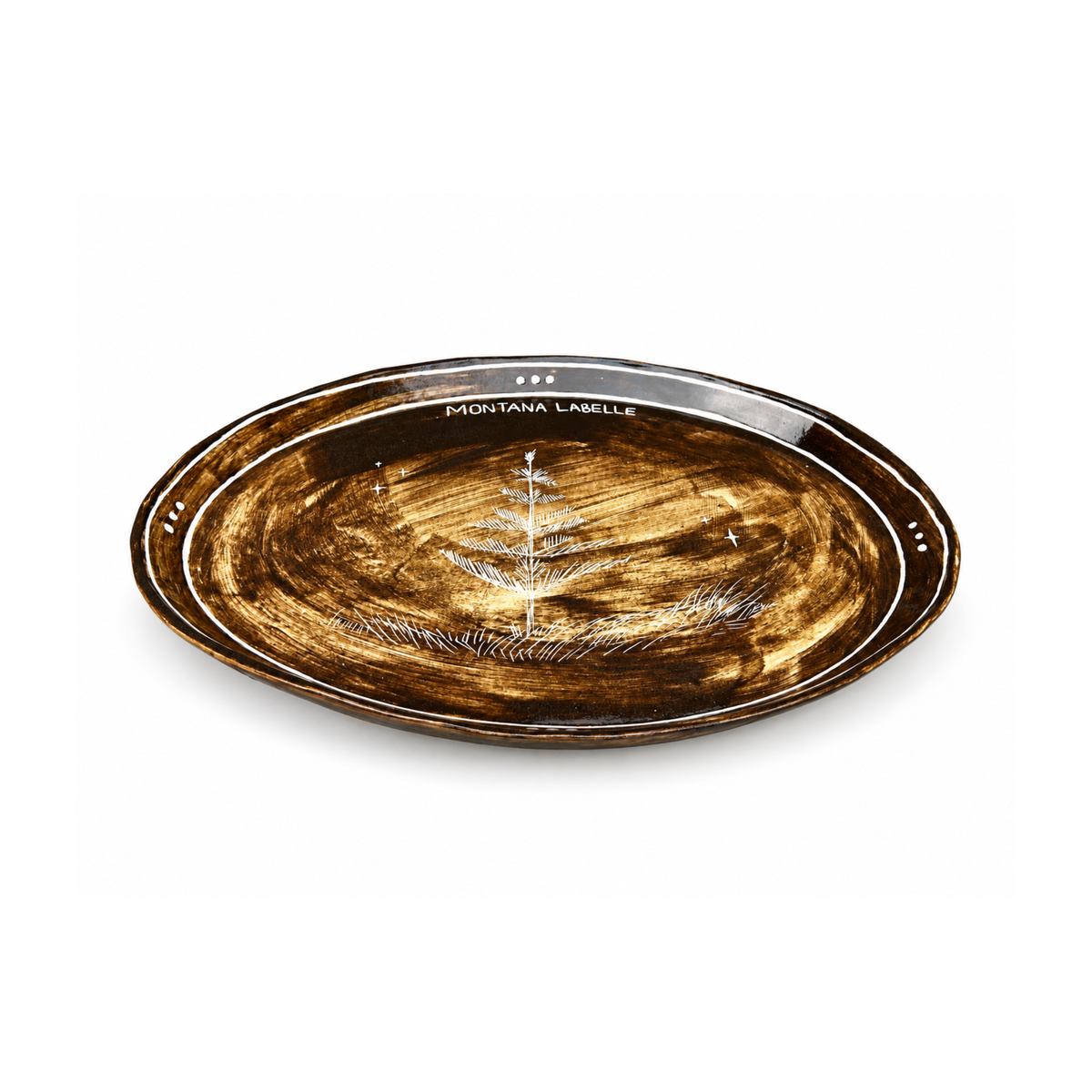 The Monogram Chocolate Dish – alternate view