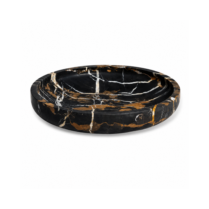Lucas Jumbo Bowl, natural marble