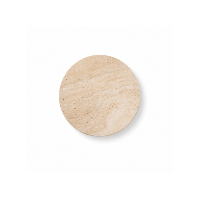 Lane Coaster Set, natural marble