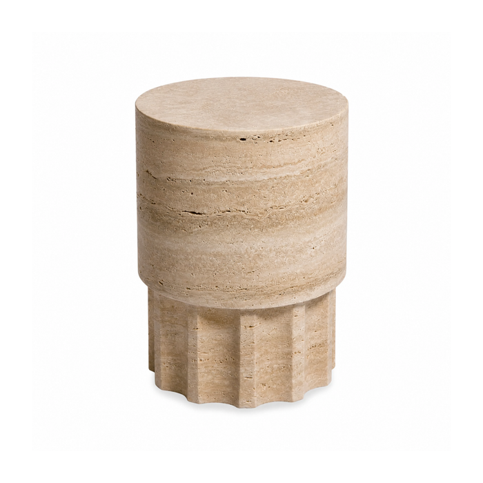 Lane Ribbed Side Table