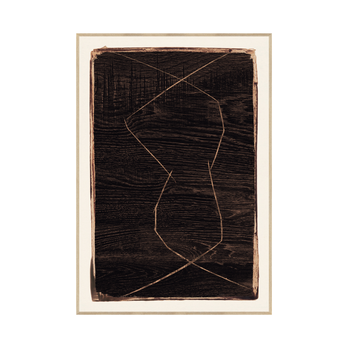 Solara Abstract, glass framed artwork