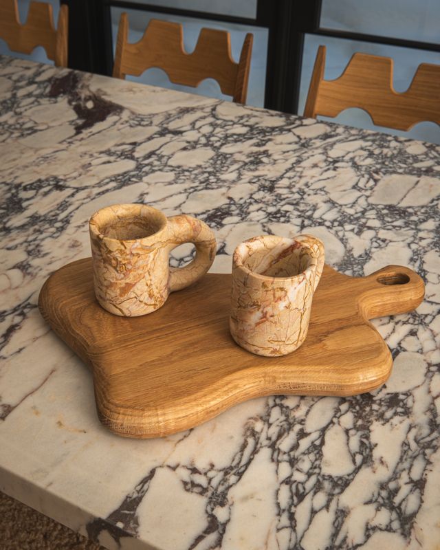 Wavy Cutting Board, wood – alternate view