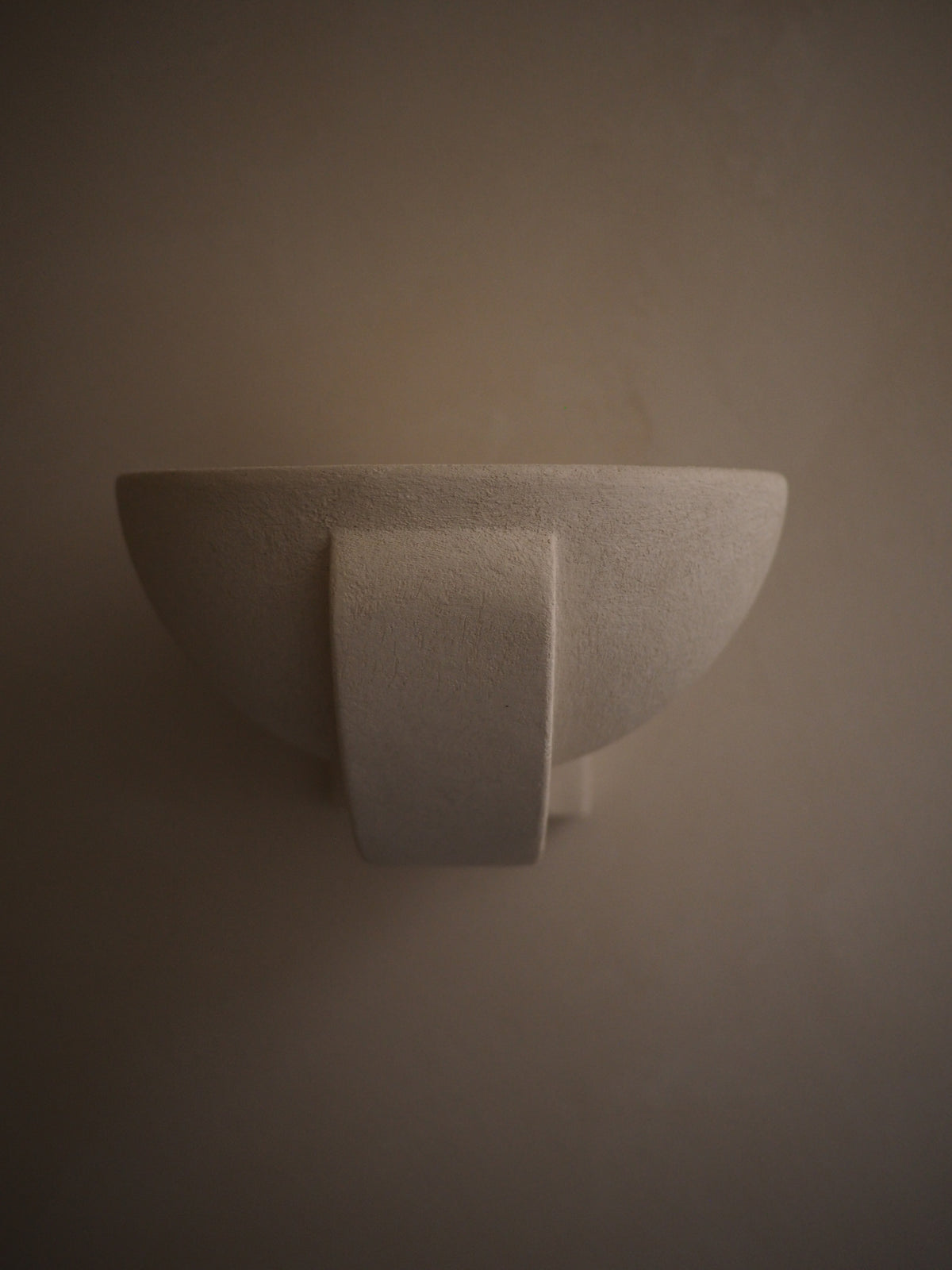 Brendan Plaster Sconce – alternate view