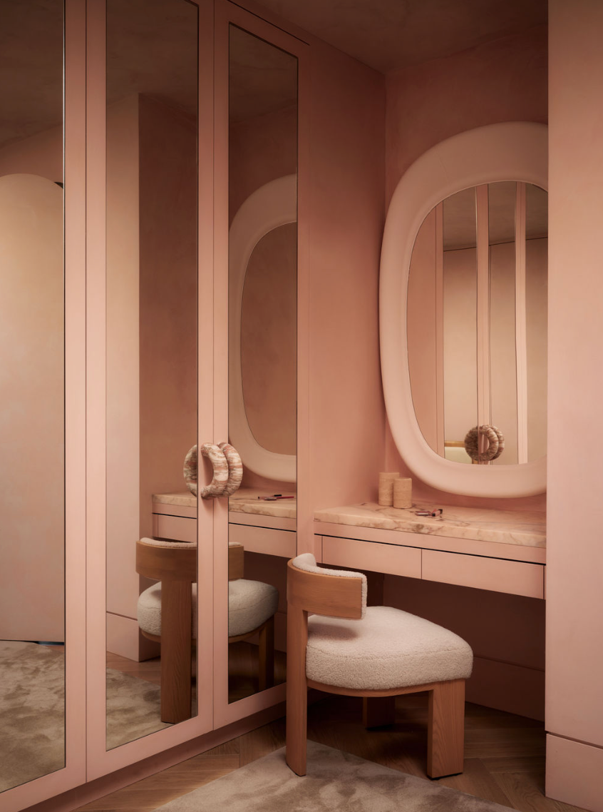Hannah Plaster Mirror – alternate view