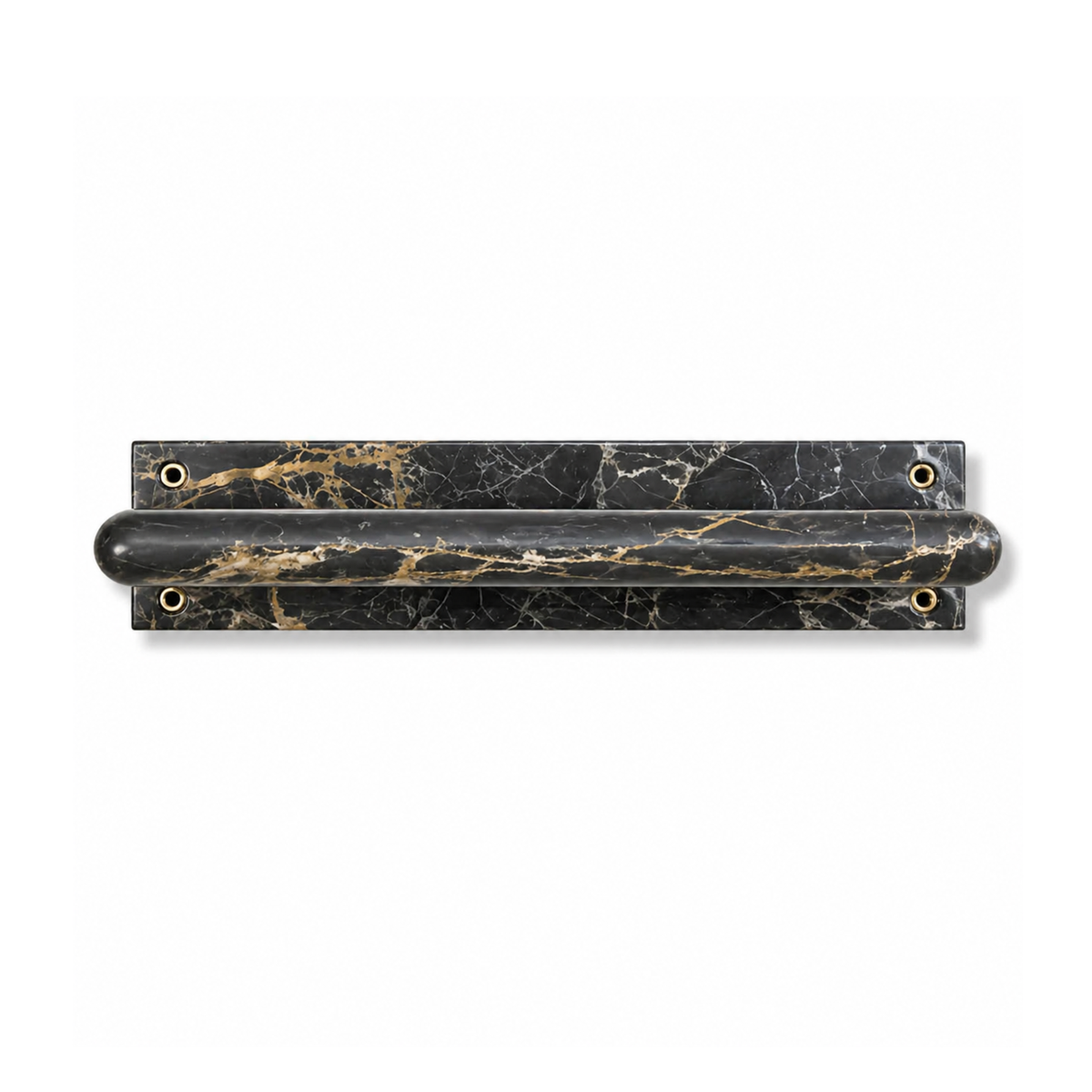 Lucas Towel Bar, natural marble