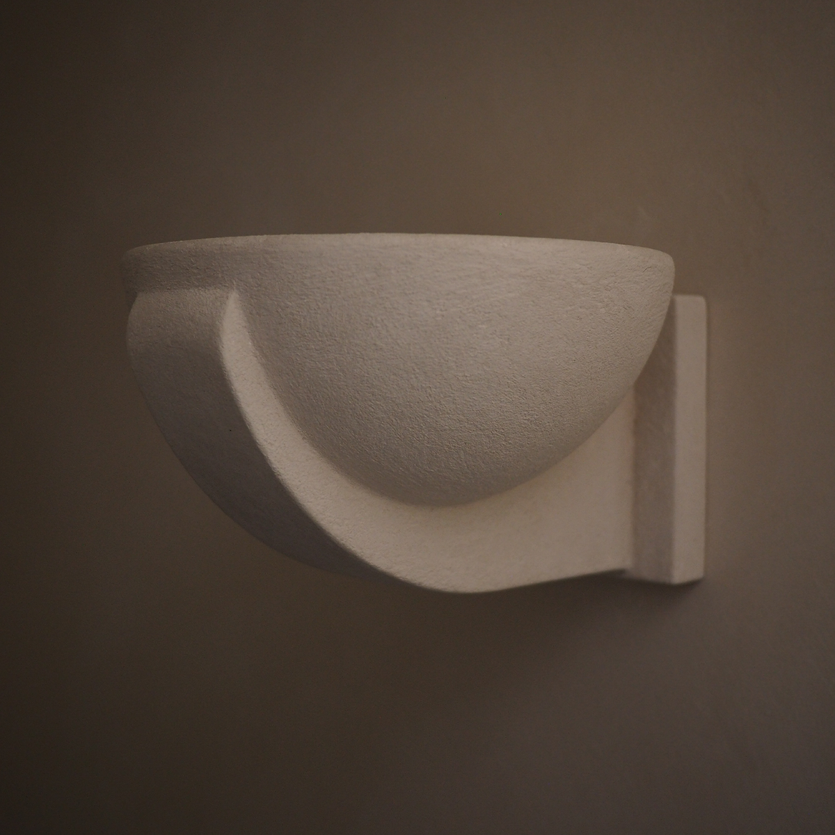 Brendan Plaster Sconce – alternate view