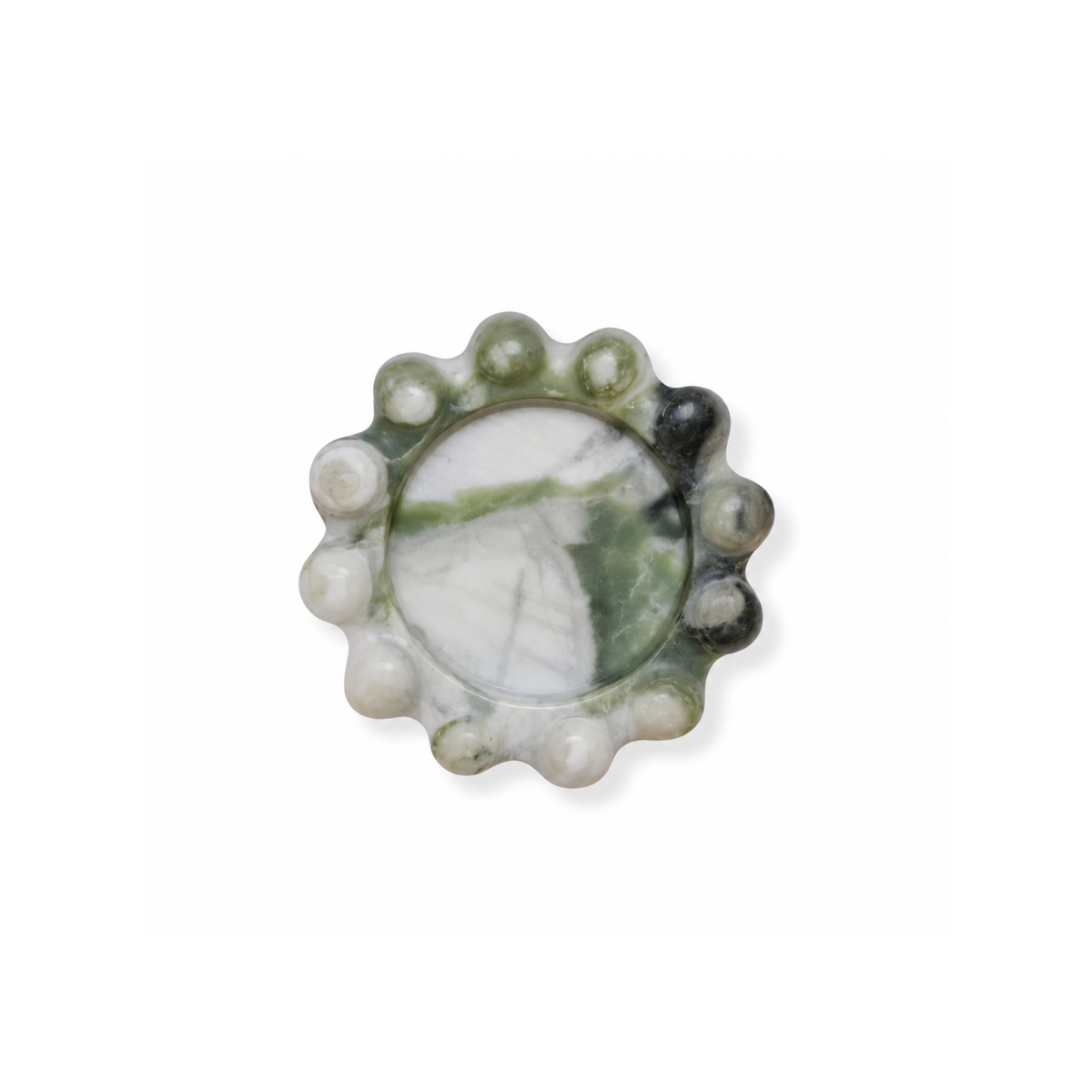 Loki Bobble Catchall, natural marble