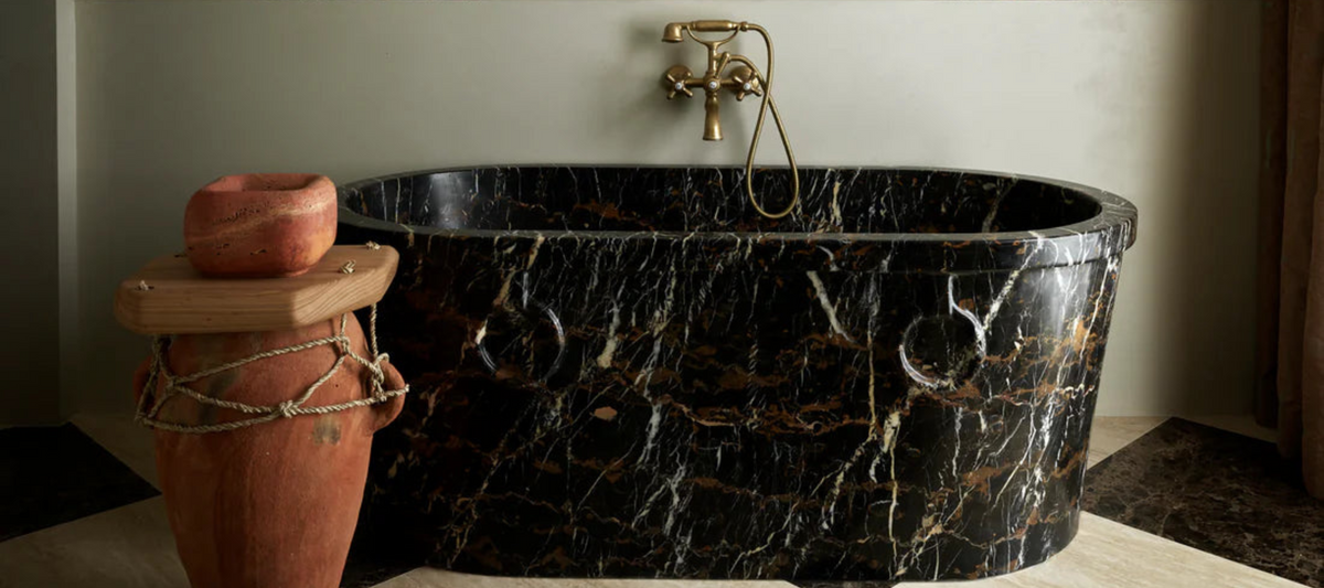 A bespoke carved stone piece