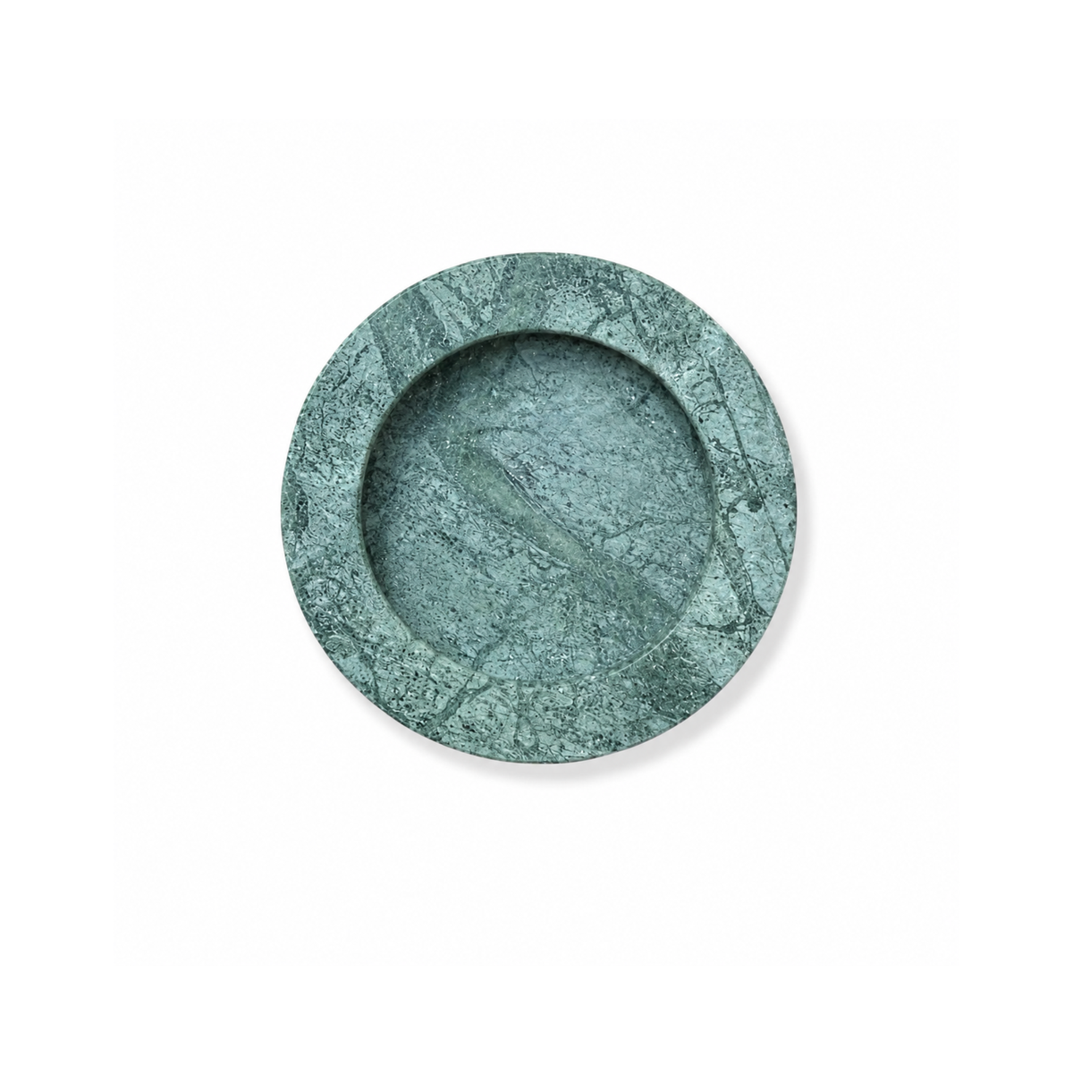 Grover Orb Catchall, natural marble