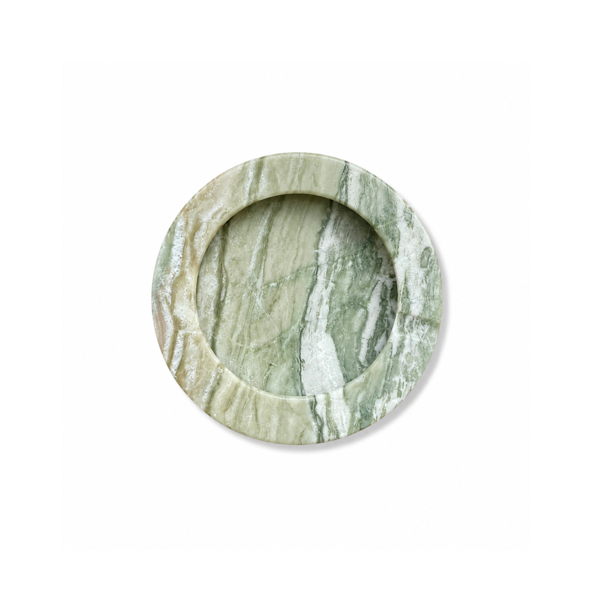 Loki Orb Catchall, natural marble