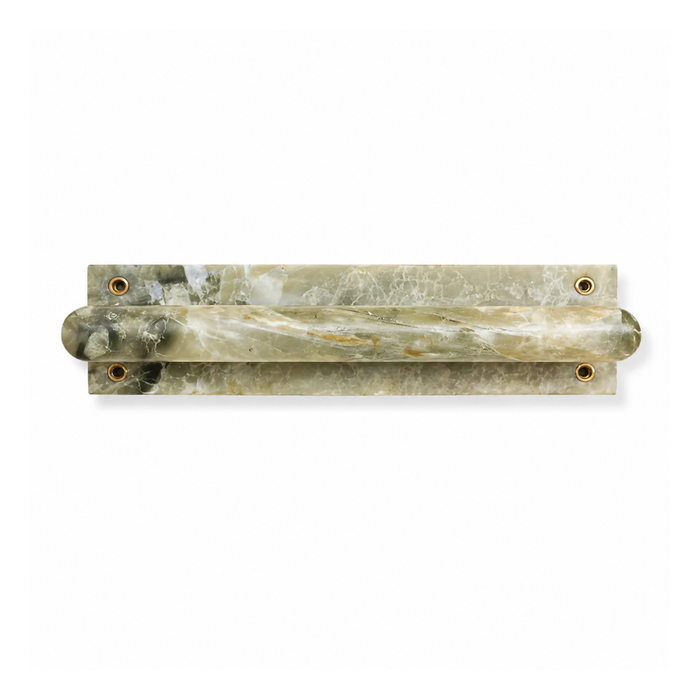 Loki Towel Bar, natural marble