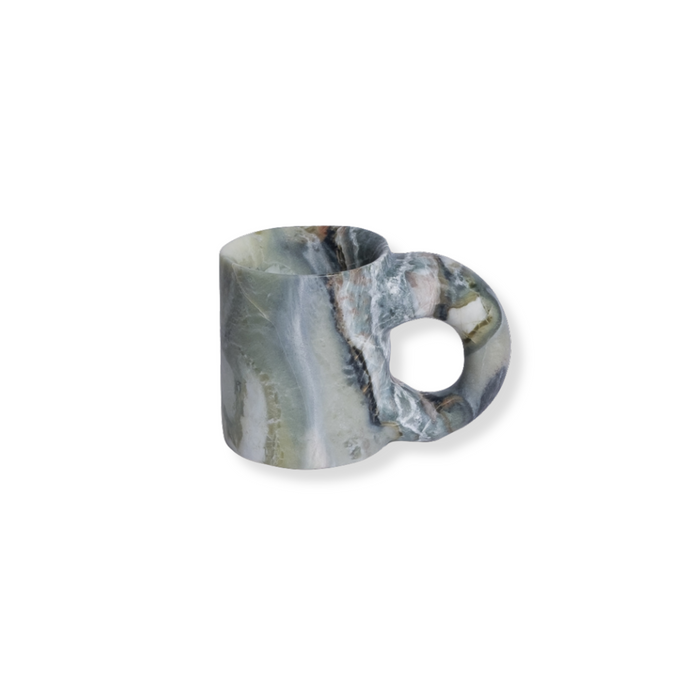Loki Mug, natural marble