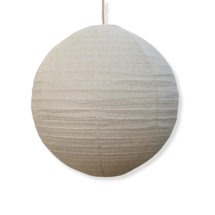 Luna Linen Shade in Taupe