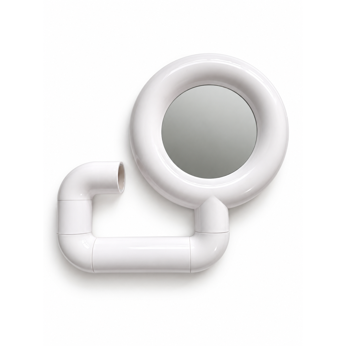 PLSTK Makeup Mirror Arctic White