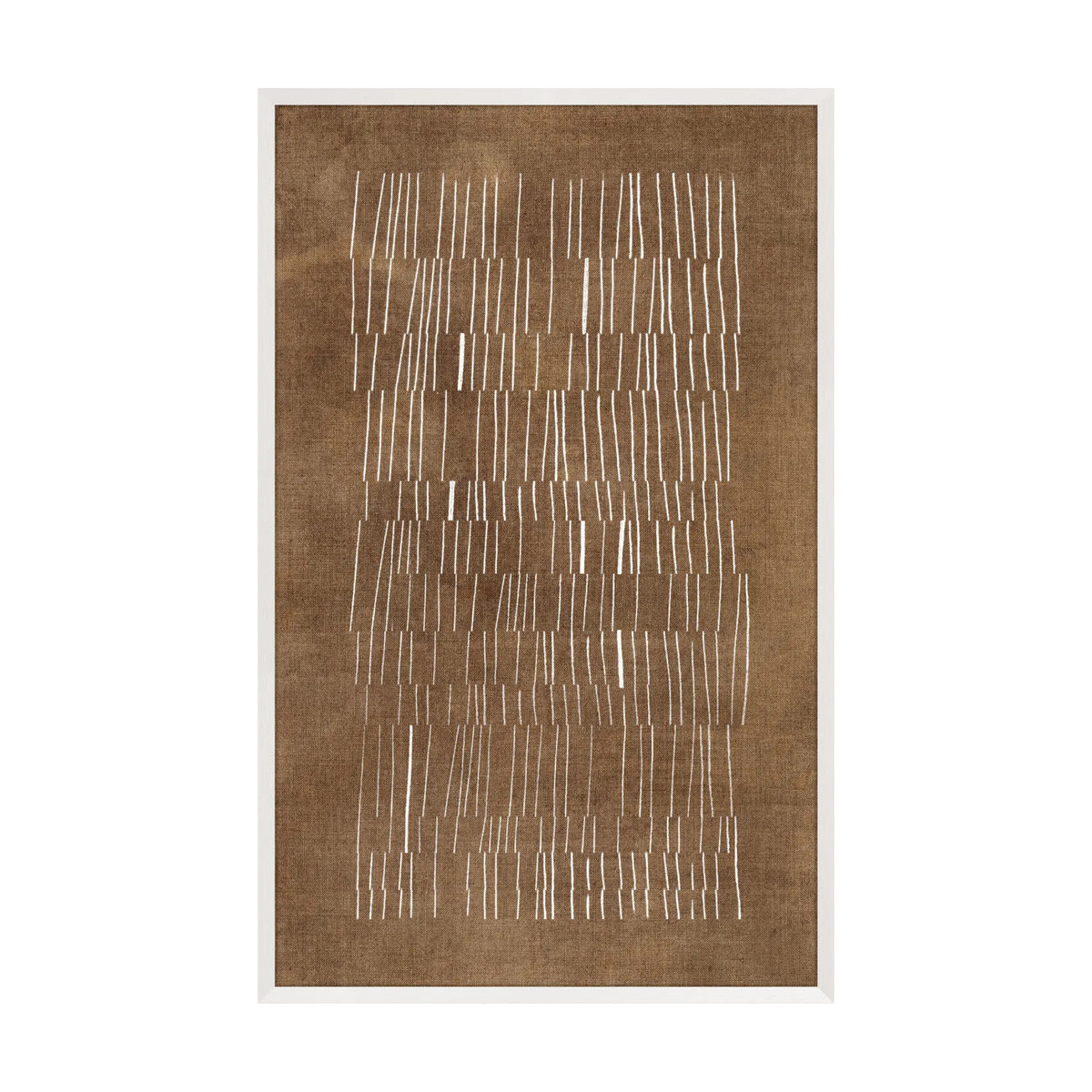 Shiloh Abstract, linen framed artwork