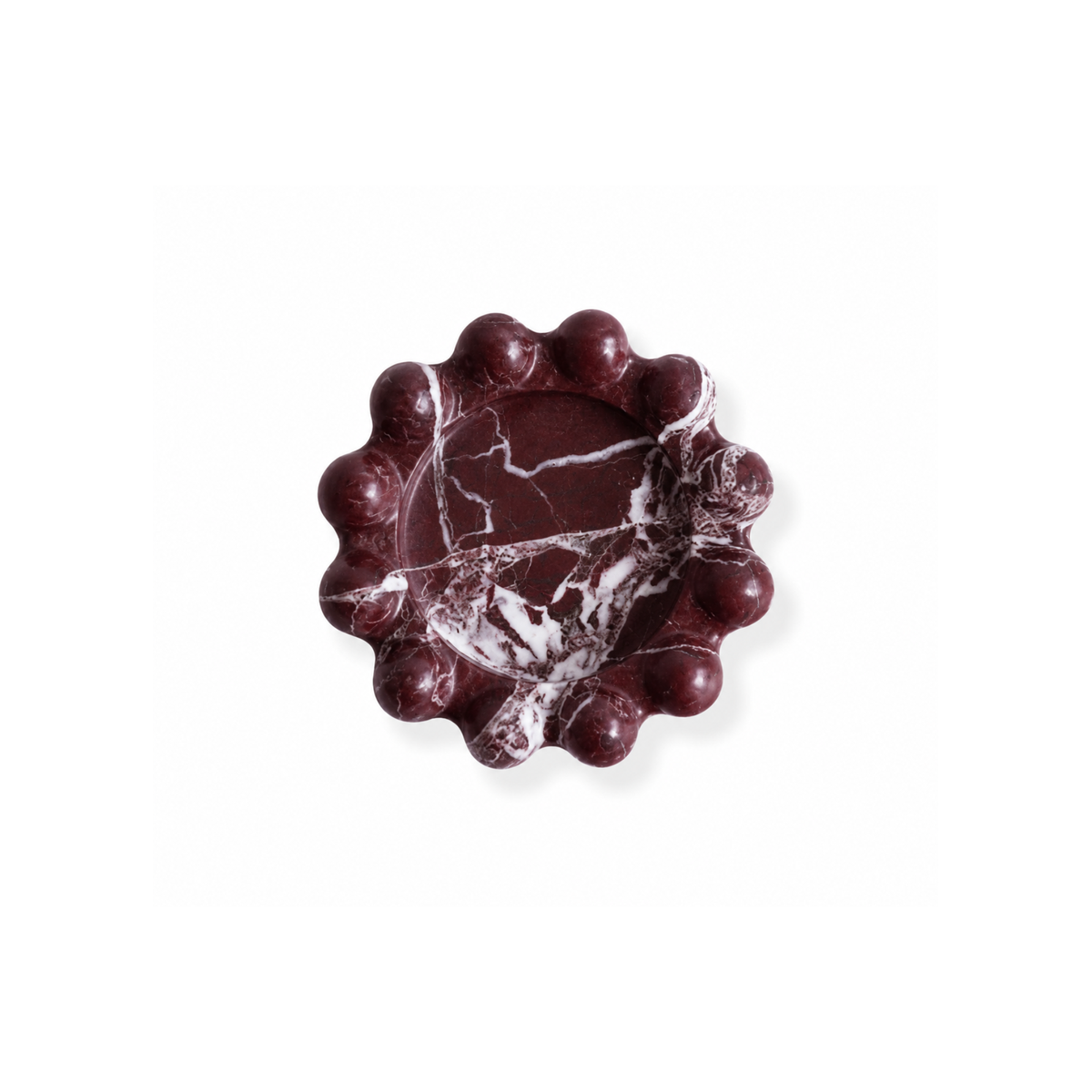 Larp Bobble Catchall, natural marble