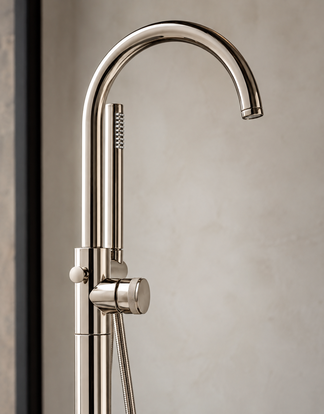 Kenny & Mason Brandwood Bath Mixer With Handset