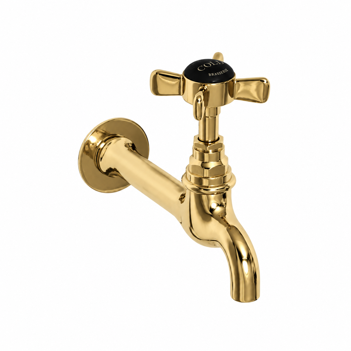Kenny & Mason Traditional Bibcock Taps, brass – alternate view