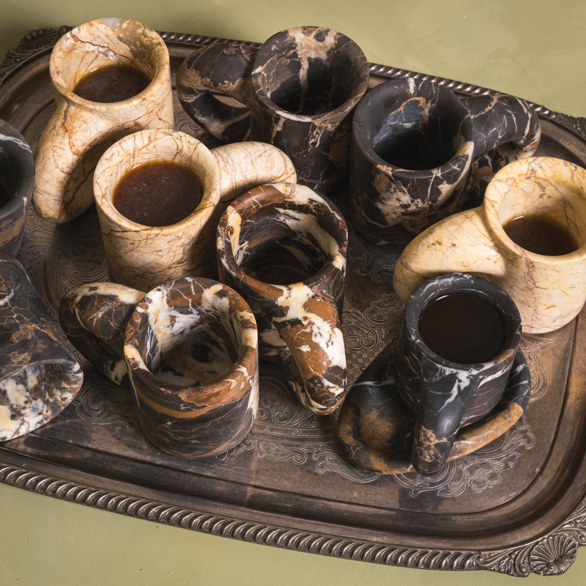 Lucas Mug, natural marble – alternate view
