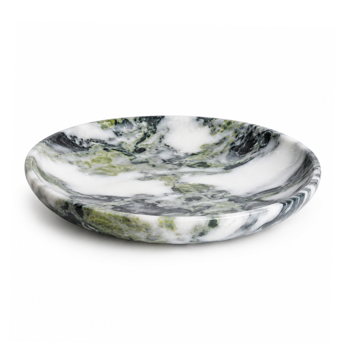 Loki Slender Bowl, natural marble