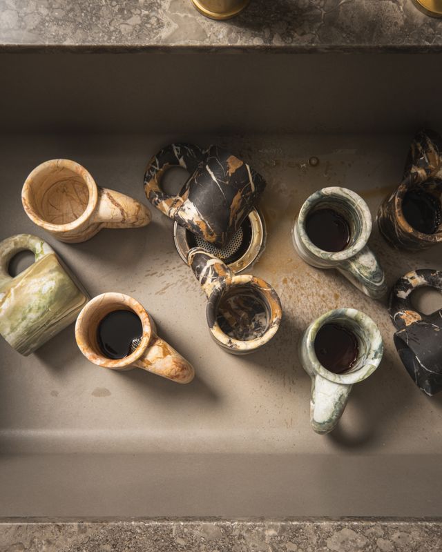 Loki Mug, natural marble – alternate view