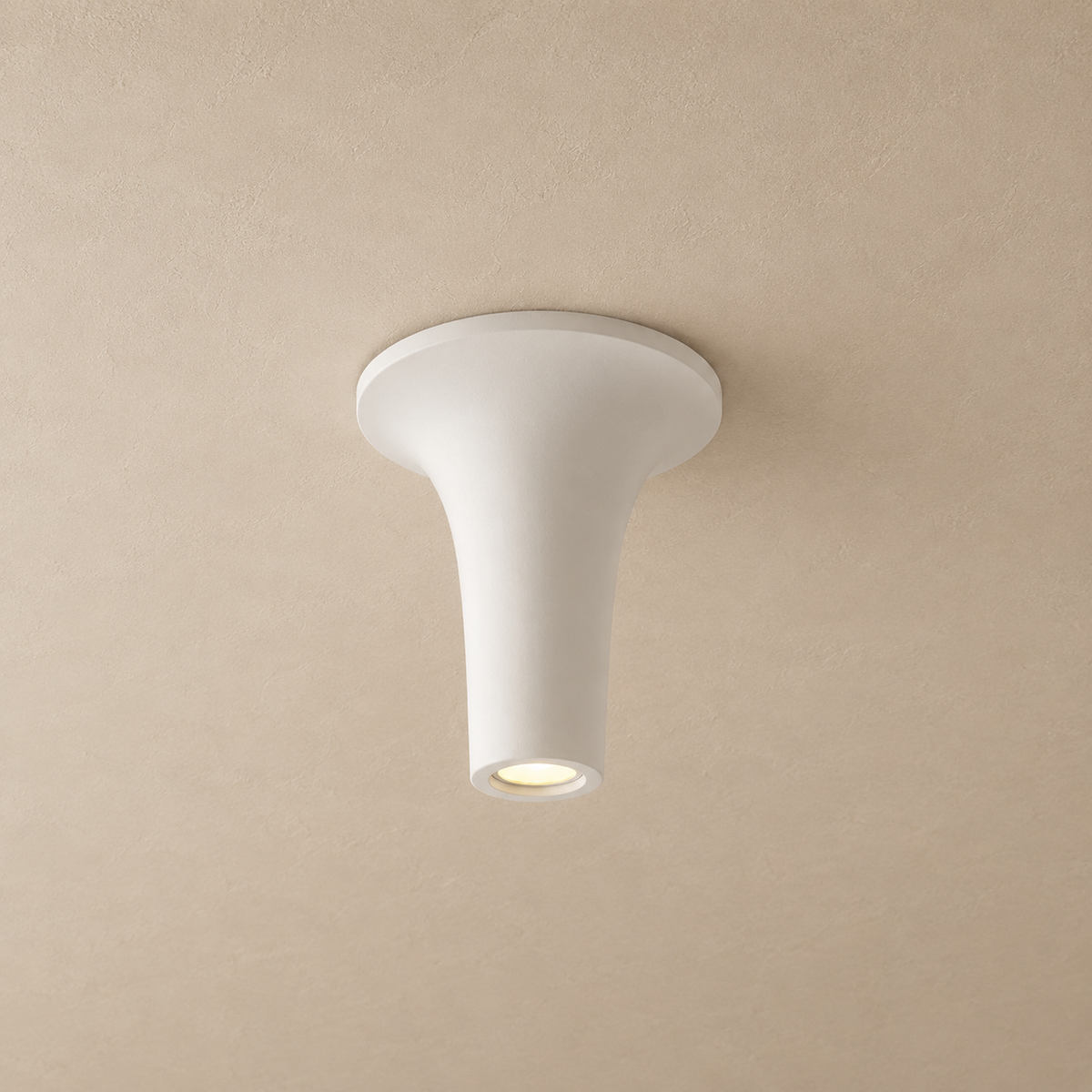 Core Plaster Ceiling Light – alternate view
