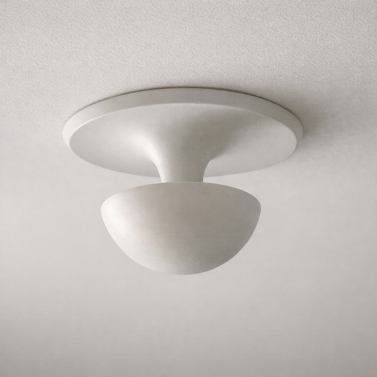 Montana Plaster Ceiling Light – alternate view