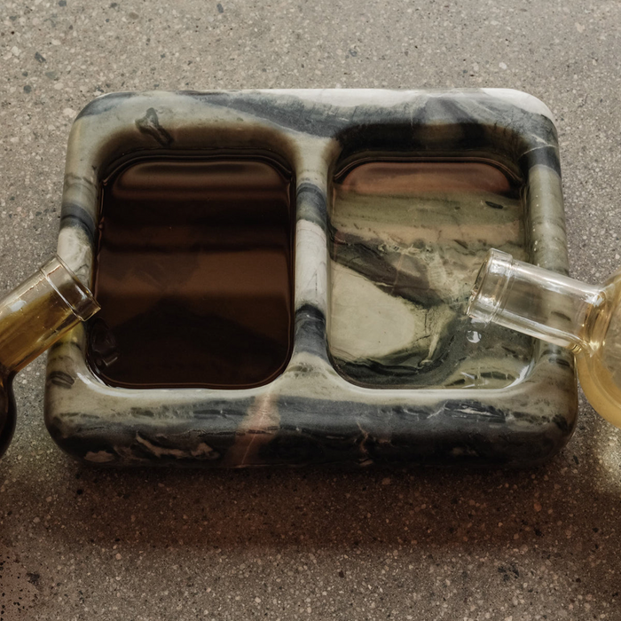 West Bourne x Montana Labelle Loki Tray, marble