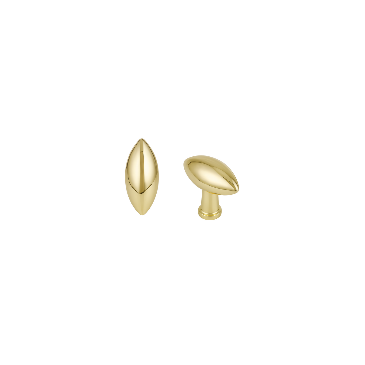 Olive Knob Gold – alternate view